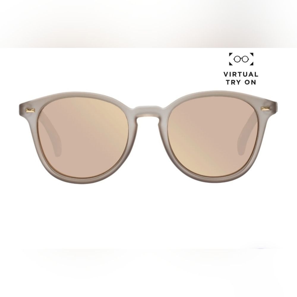 Le Specs Bandwagon Matte Stone Sunglasses